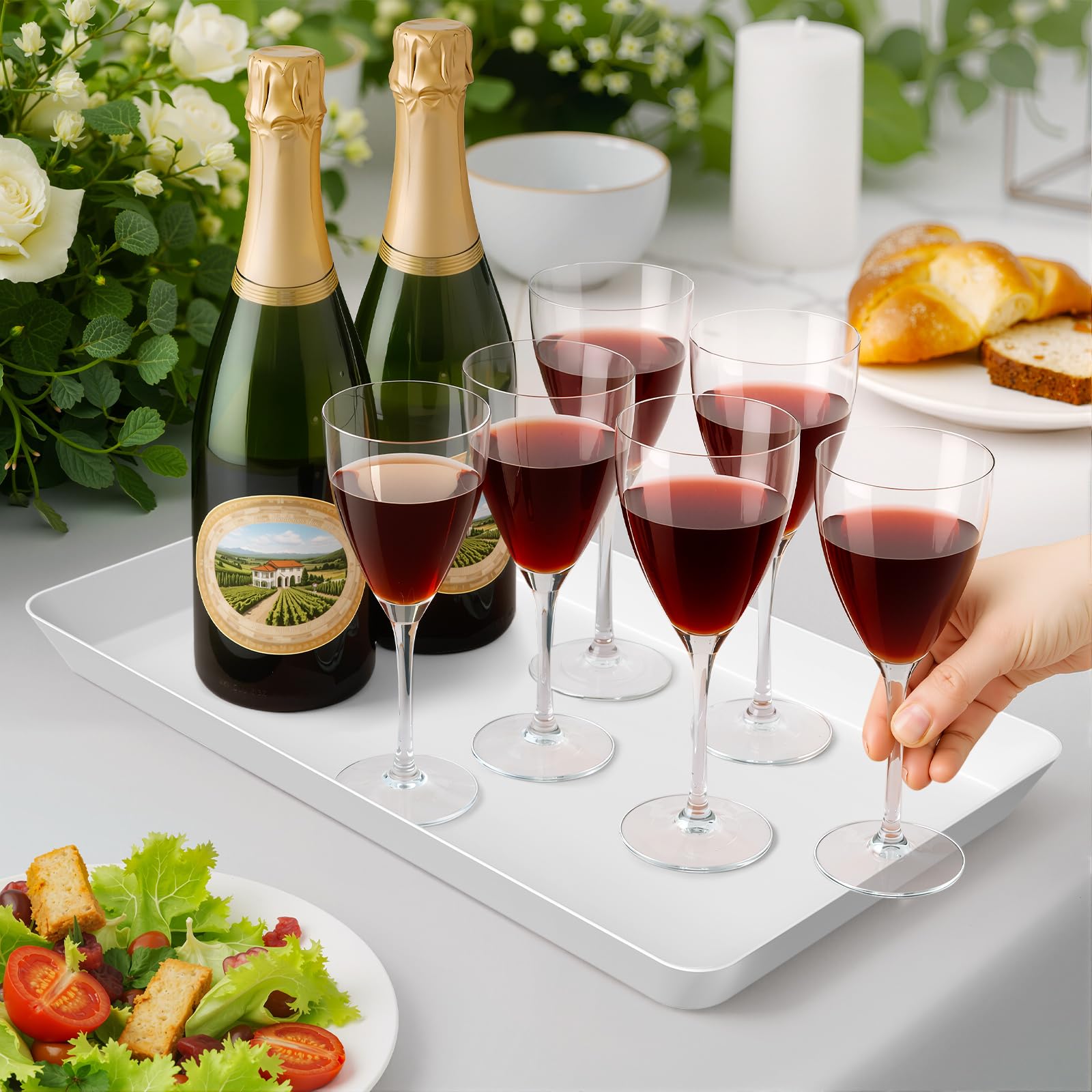 WOWBOX fruit and cookies platter suitable for gatherings and casual entertaining