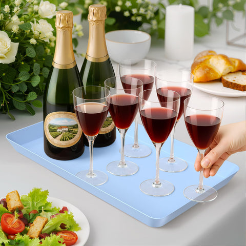 WOWBOX serving-tray shatter-resistant design withstands daily kitchen use