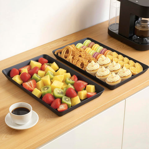 WOWBOX versatile tray for organizing fruits, cookies, and snacks