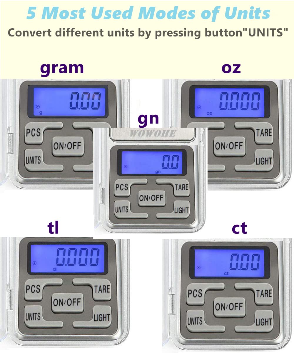 WOWOHE protective flip-cover tray for weighing larger items