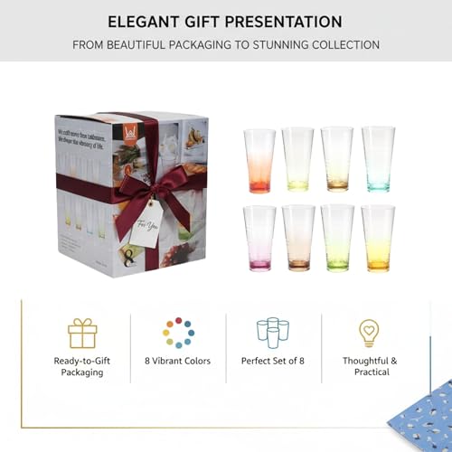 WowProLiv Ombre Tumbler Green 20oz, stylish and shatterproof for everyday meals.