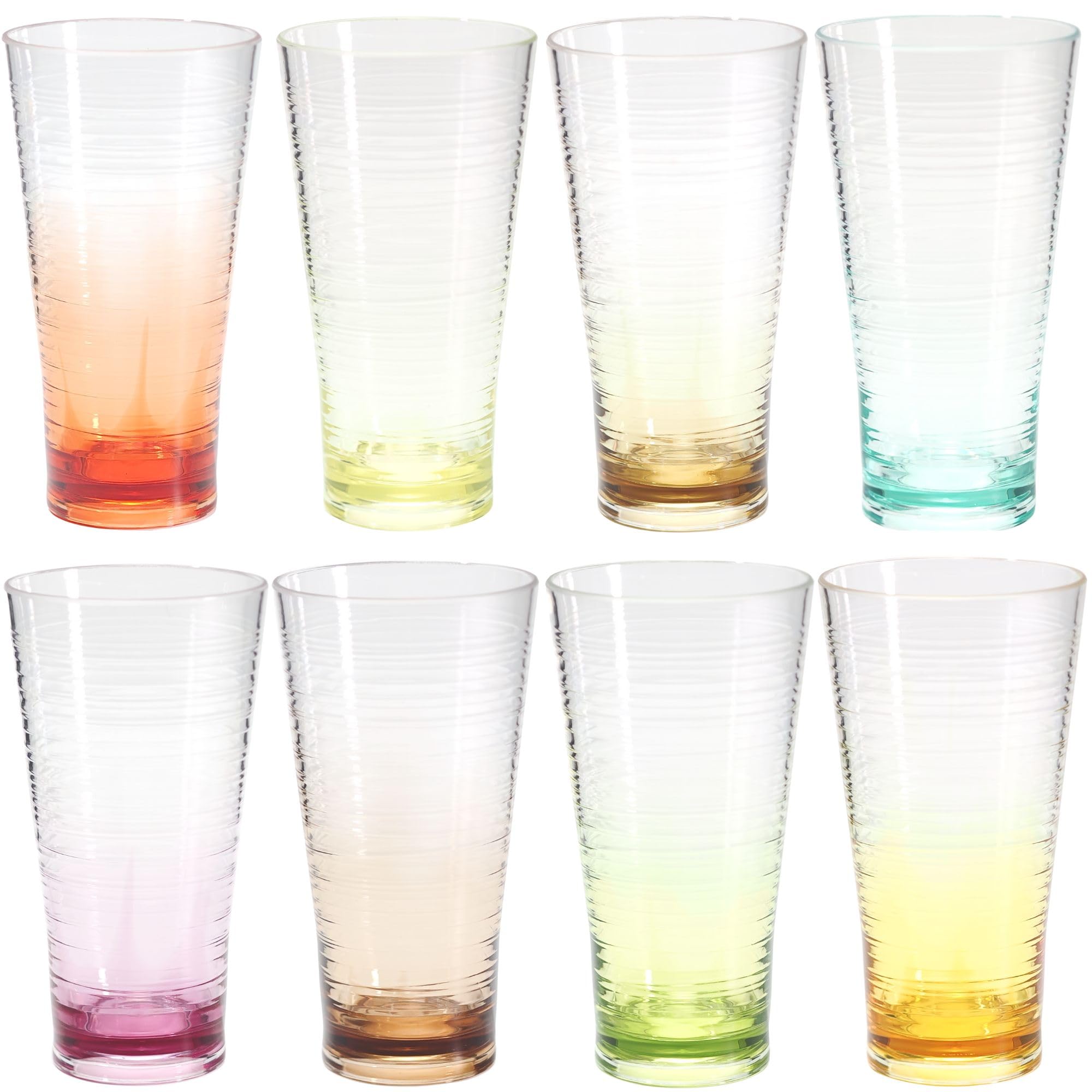 WowProLiv Ombre Tumbler Red 20oz with vibrant gradient for outdoor gatherings.