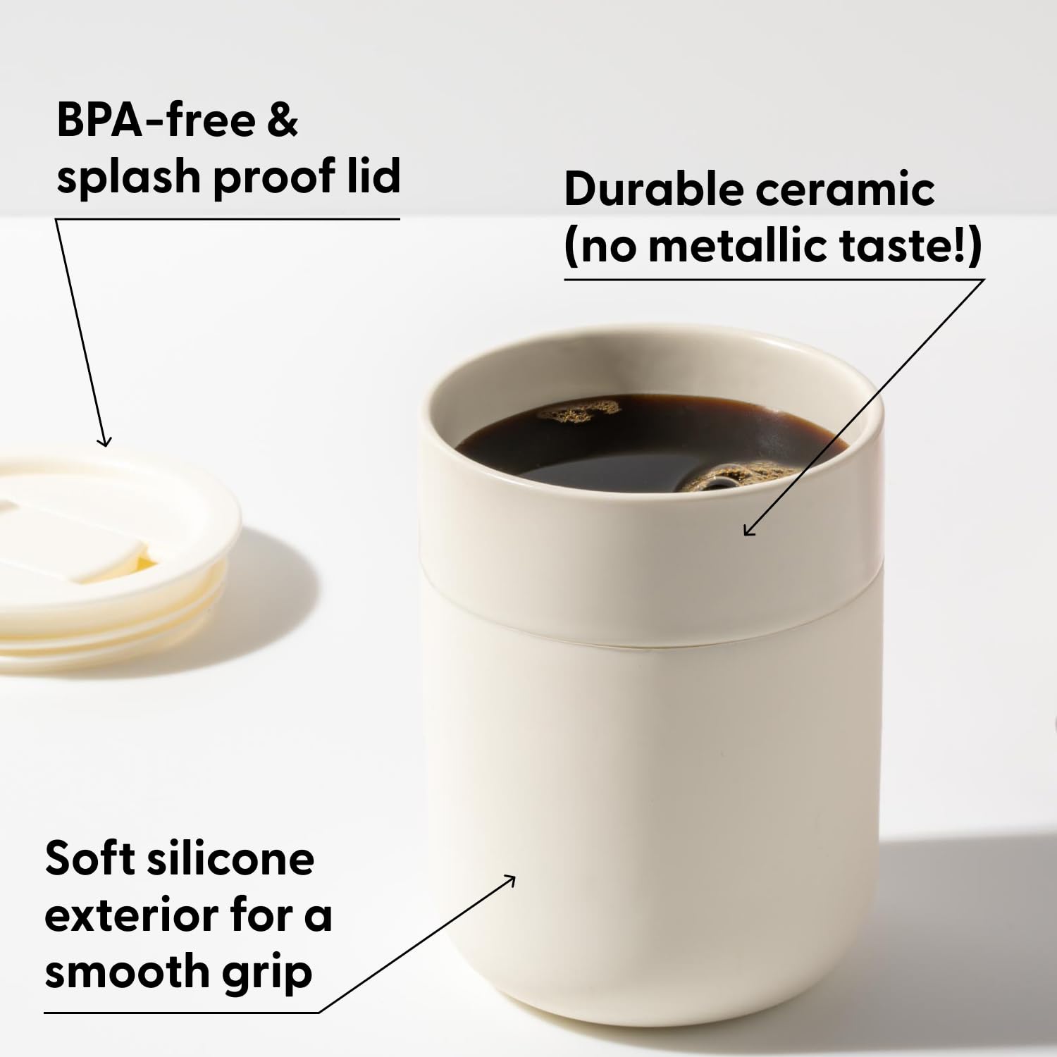 W&P Porter mug in car cup holder for on-the-go use