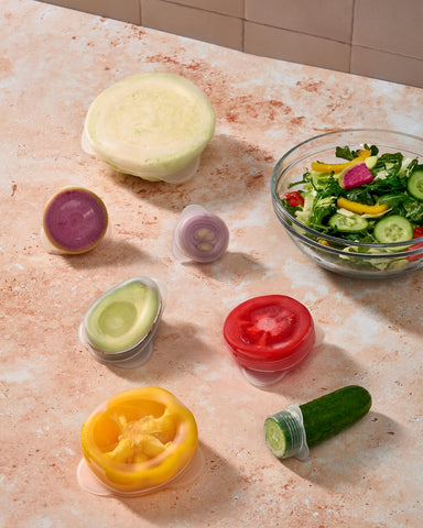 W&P Reusable lids are dishwasher-safe and easy to clean after meals.