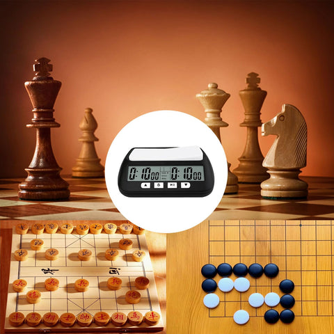 WQV Digital Chess Clock portable for travel and tournaments
