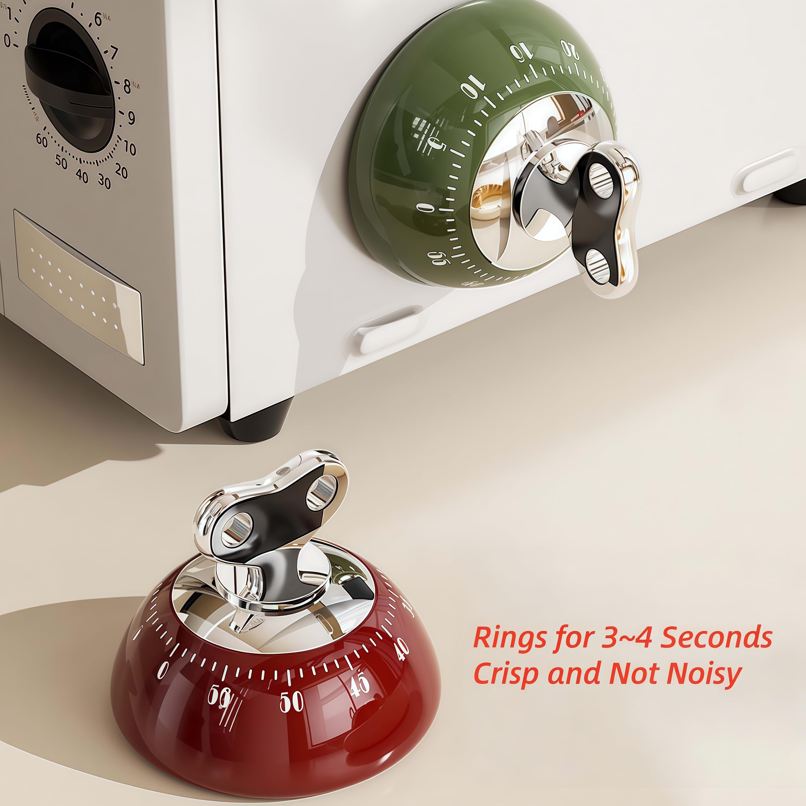 Wrbravgo wind-knob timer setup for intuitive countdown control.