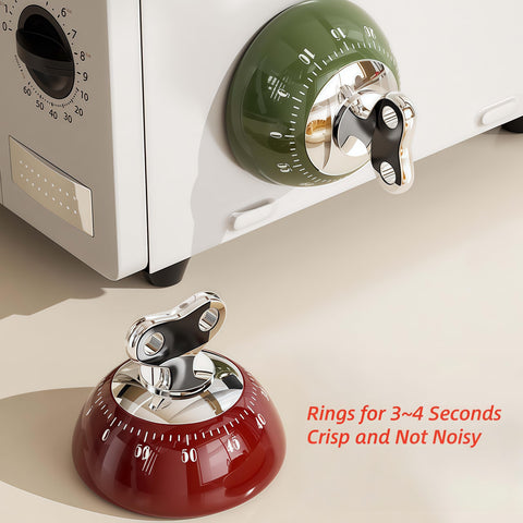 Wrbravgo wind-knob timer setup for intuitive countdown control.