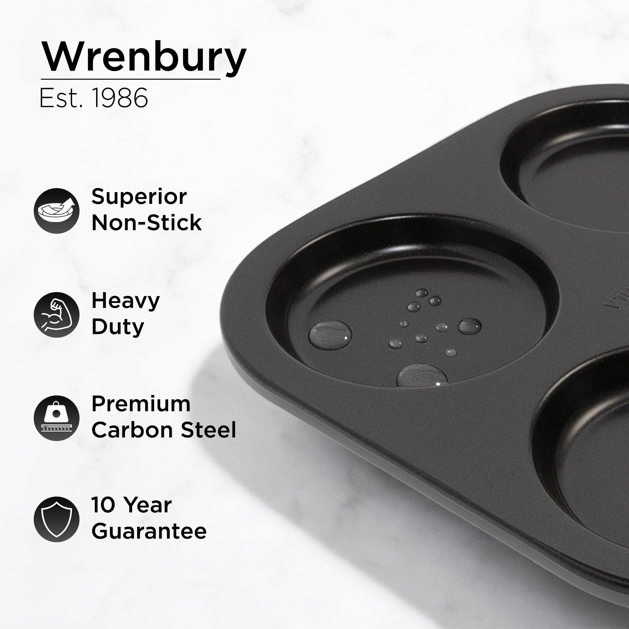 Wrenbury yorkshire pan used for muffin tops and small bakes