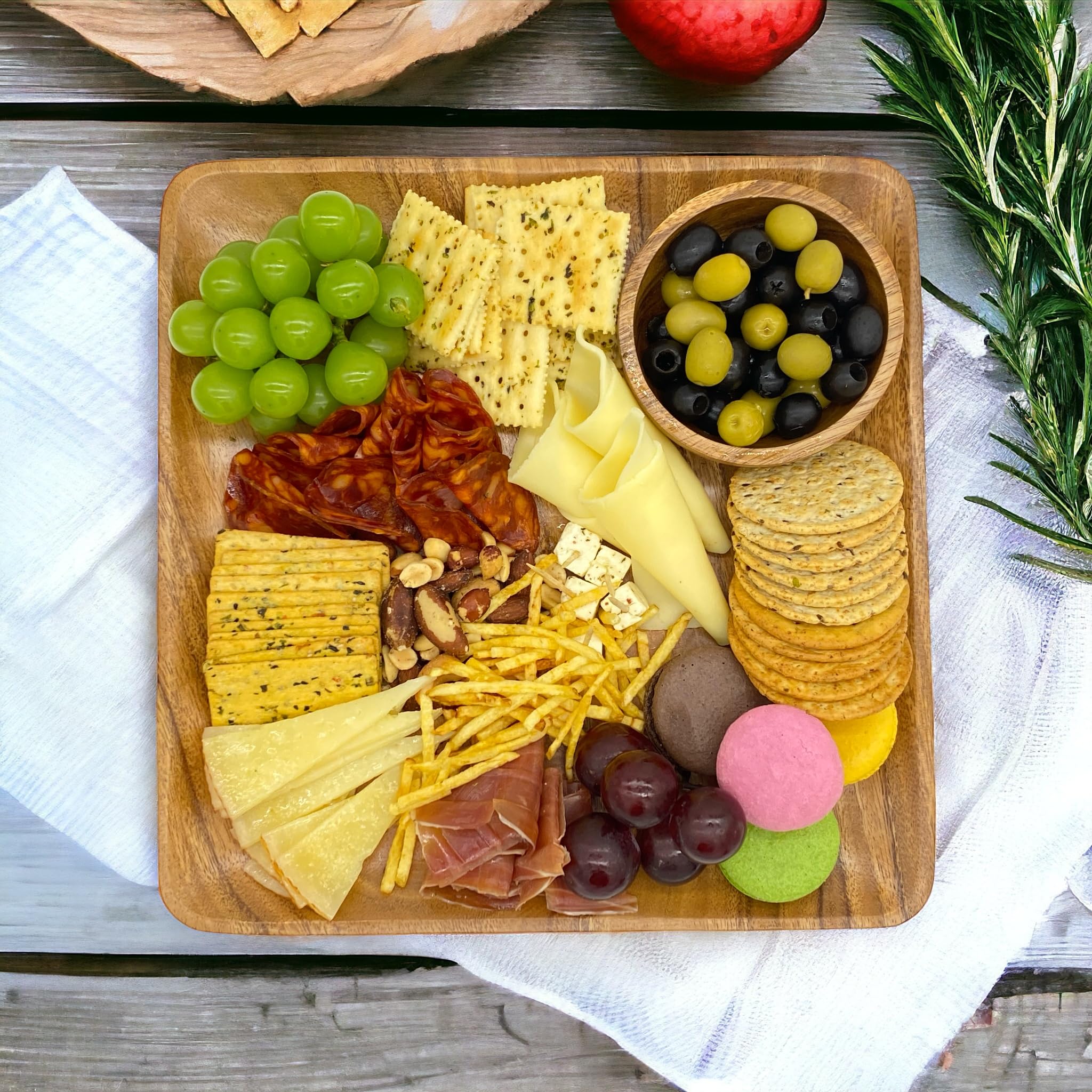 WRIGHTMART wooden plates care tips with food-safe oil maintenance.