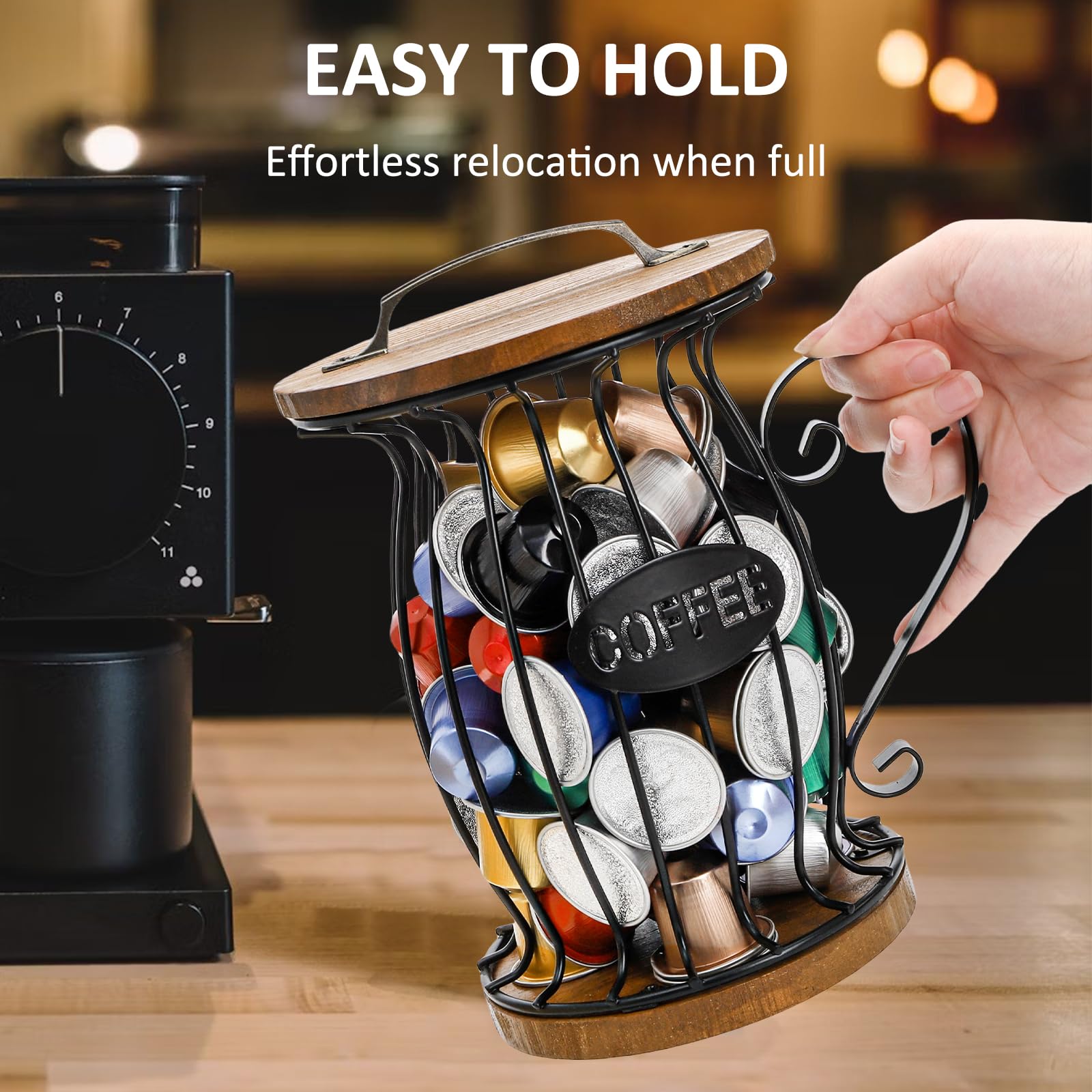 WRINGKIT gift-ready pod organizer for coffee lovers.