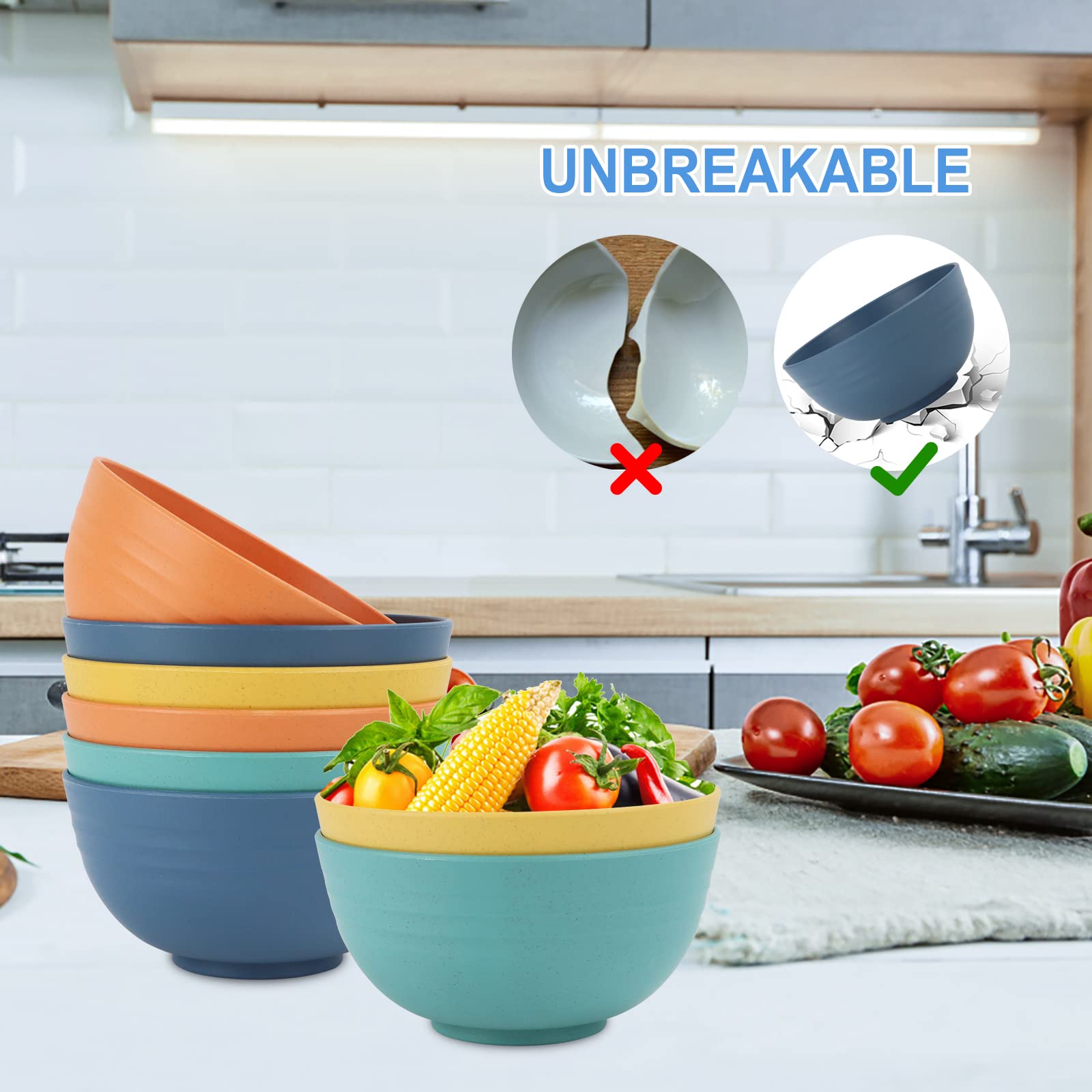Wrova dishwasher-safe bowls for effortless cleanup