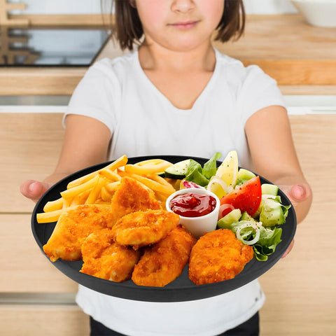 Wrova BPA-free eco-friendly wheat straw plate set