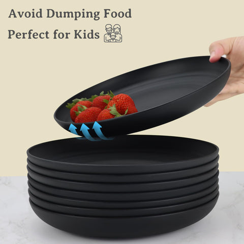 Wrova lightweight stackable plate suitable for camping