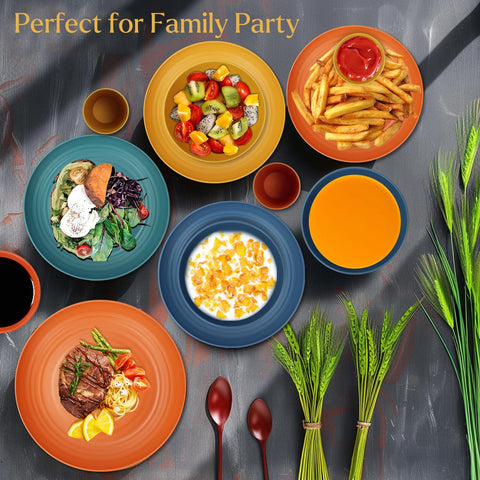 Wrova microwave-safe dishware, convenient for reheating meals.