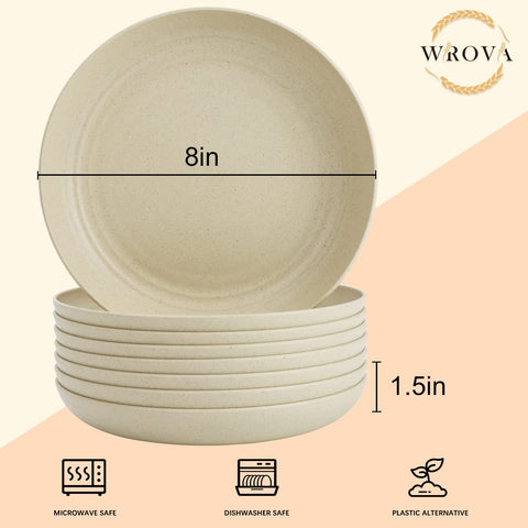 Wrova unbreakable plates demonstrating durability for kids' meals.