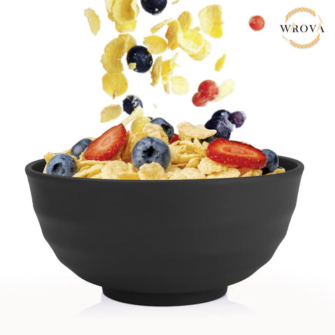 Wrova six color wheat straw bowls offering playful tableware options