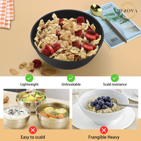 Wrova bowls in dishwasher safe setup for quick cleaning
