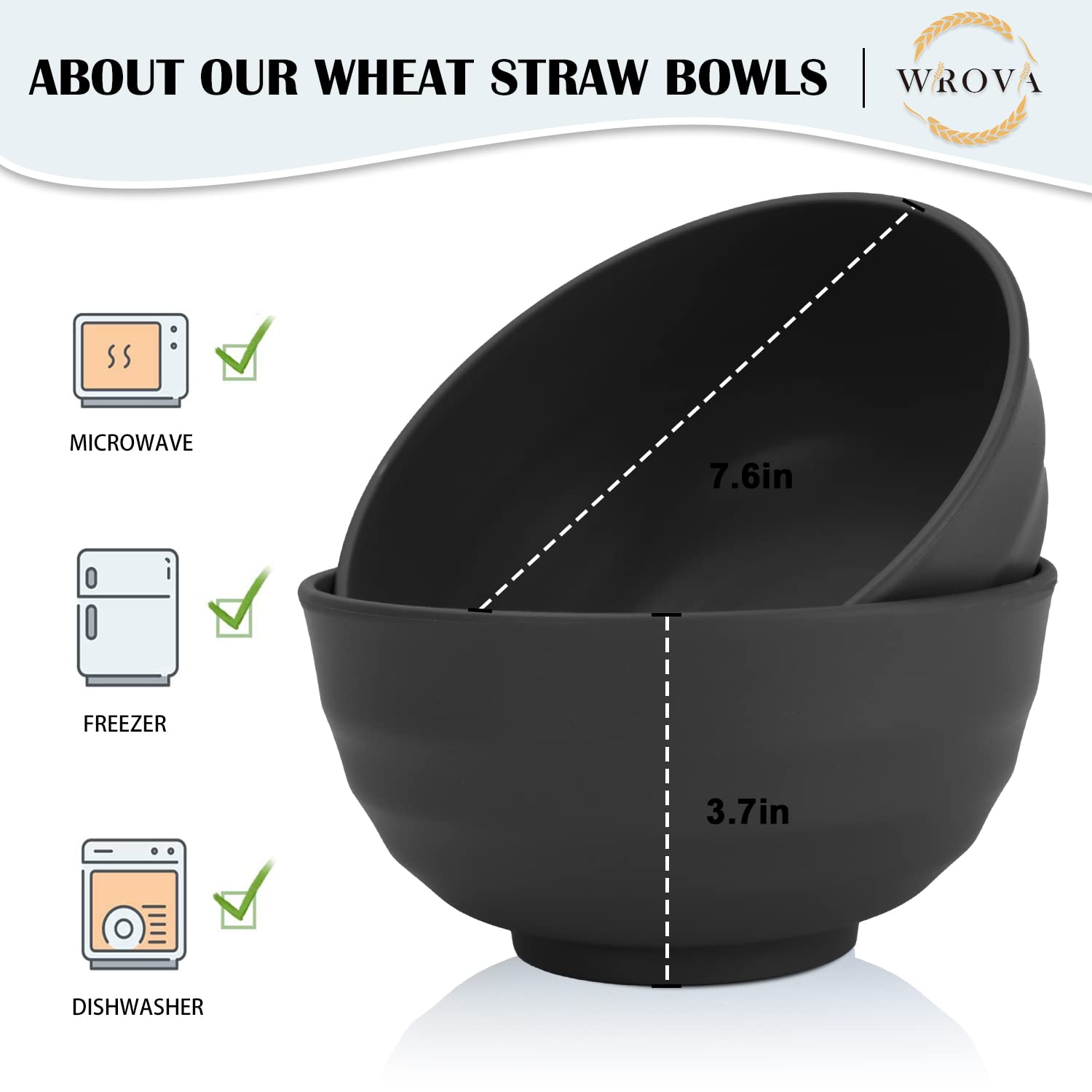 Wrova unbreakable bowls in use, showing durable design for outdoors