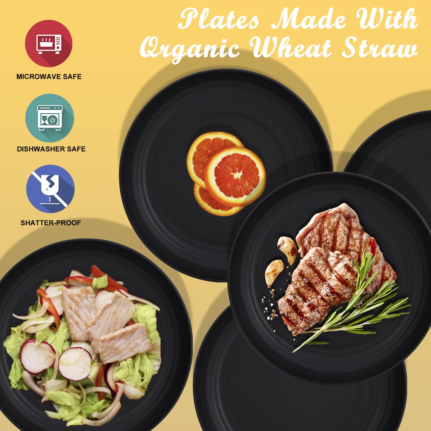 Wrova plate BPA-free and safe for everyday dining.