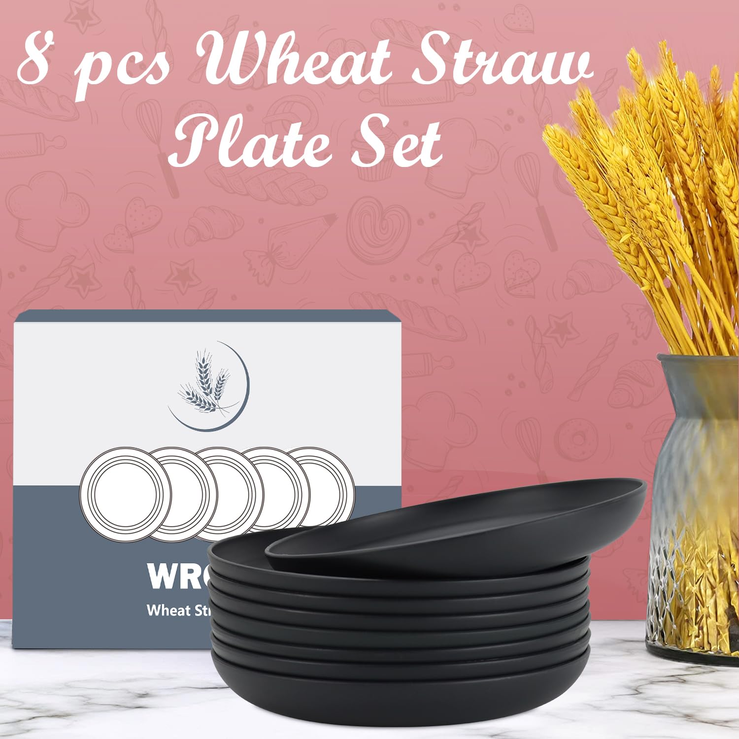 Wrova plate suitable for kitchen and camping use, indoors or outdoors.