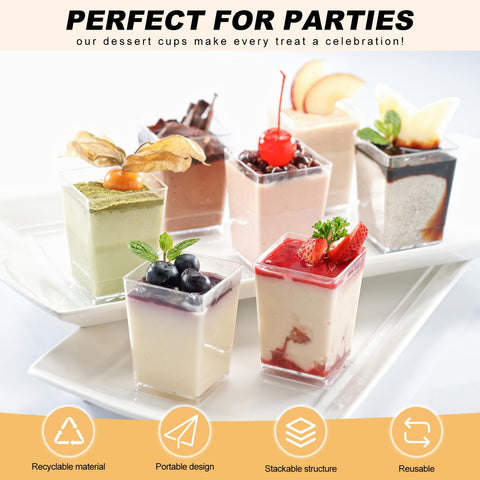 wtarabur dessert assembly mousse parfait image demonstrates layered presentation.