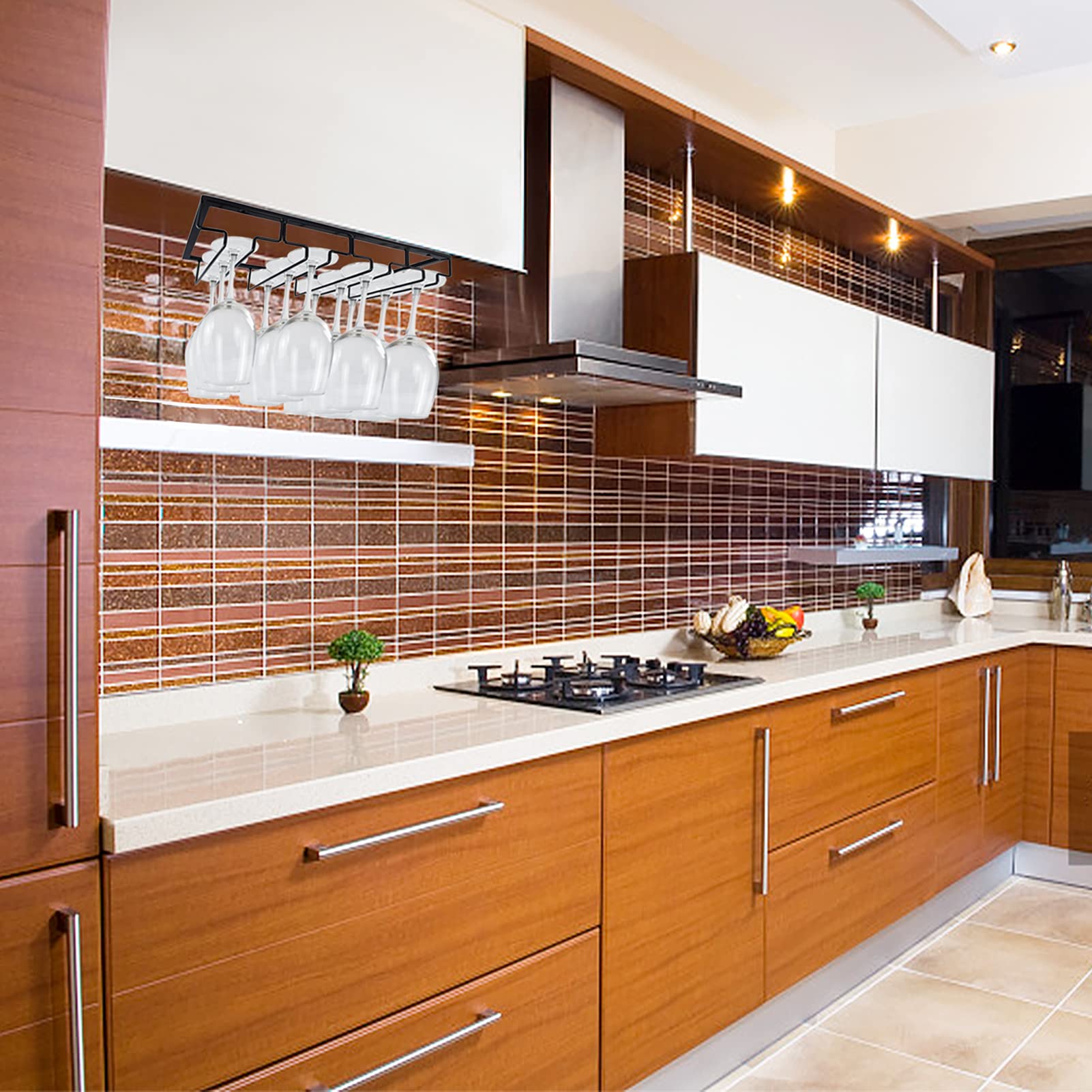 Wtiujhg compact under-cabinet storage improves kitchen and bar areas