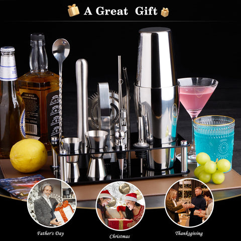 Wukuna recipe book and pourers inspire homemade cocktails.