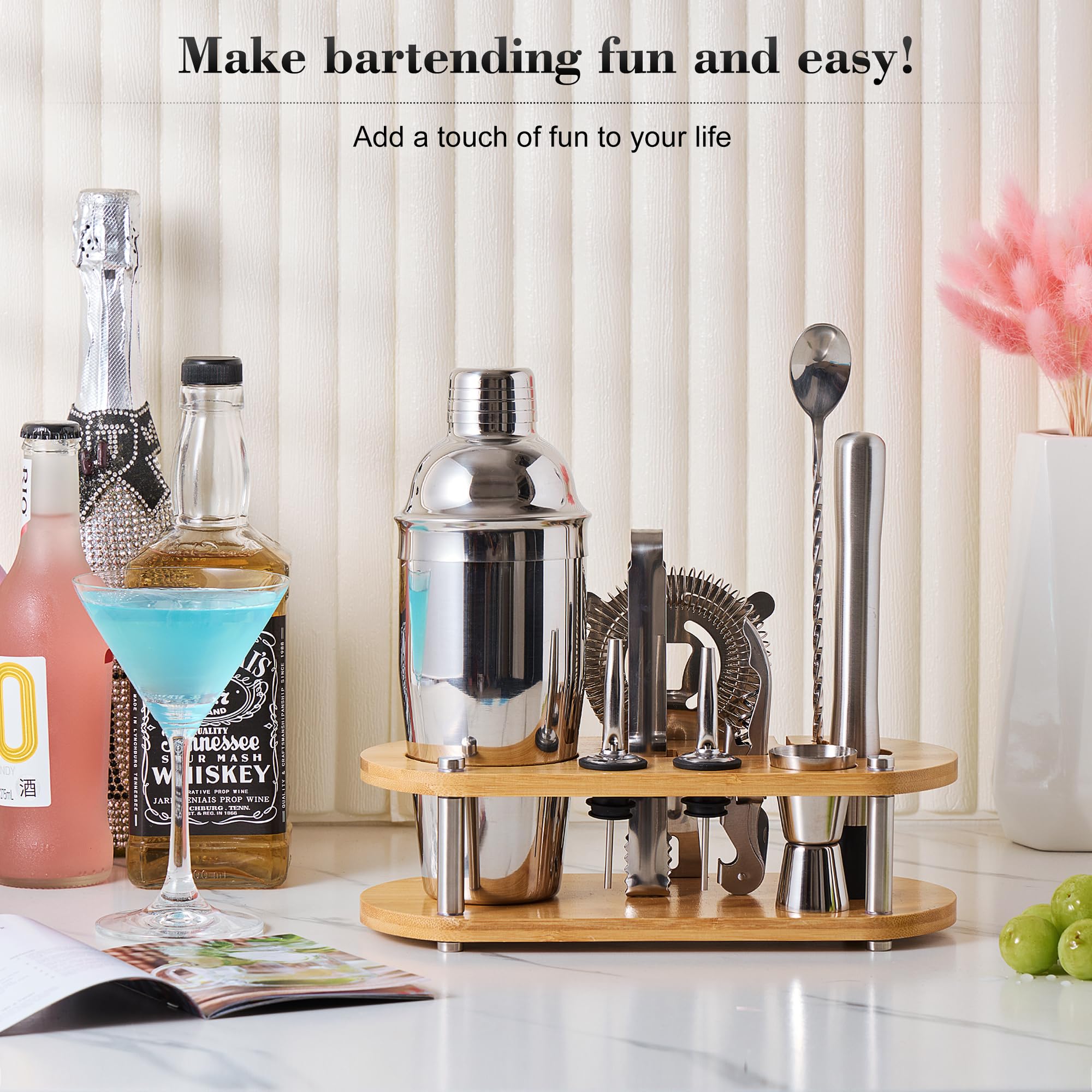 Wukuna jigger helps measure ingredients accurately for consistent drinks.