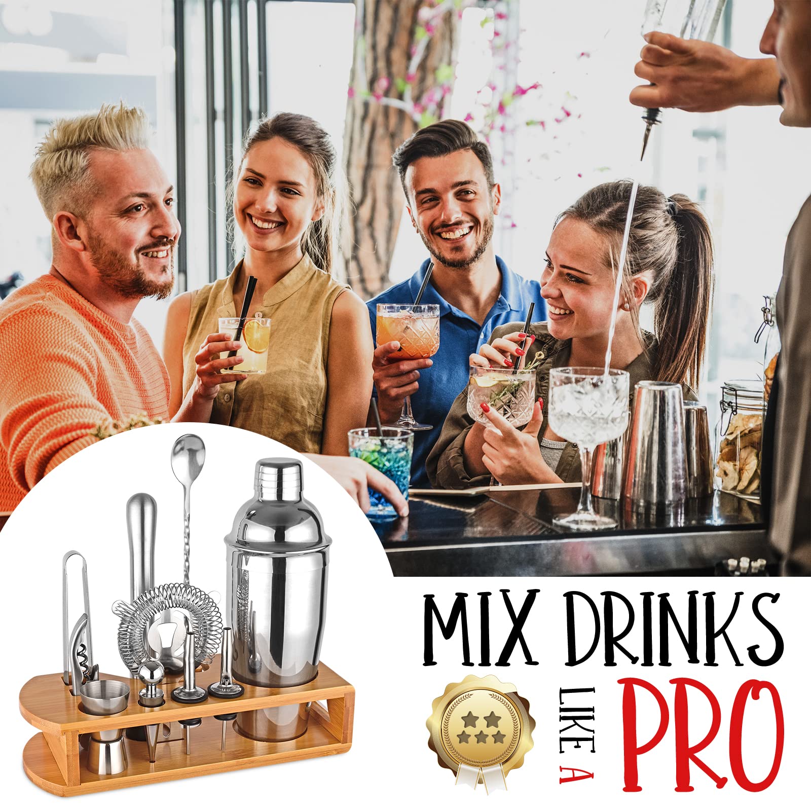Wukuna jigger for accurate measure and balanced drinks