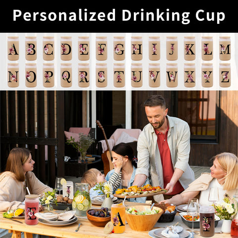 Wulcea frosted design glass cup adds chic sophistication to home or office beverages
