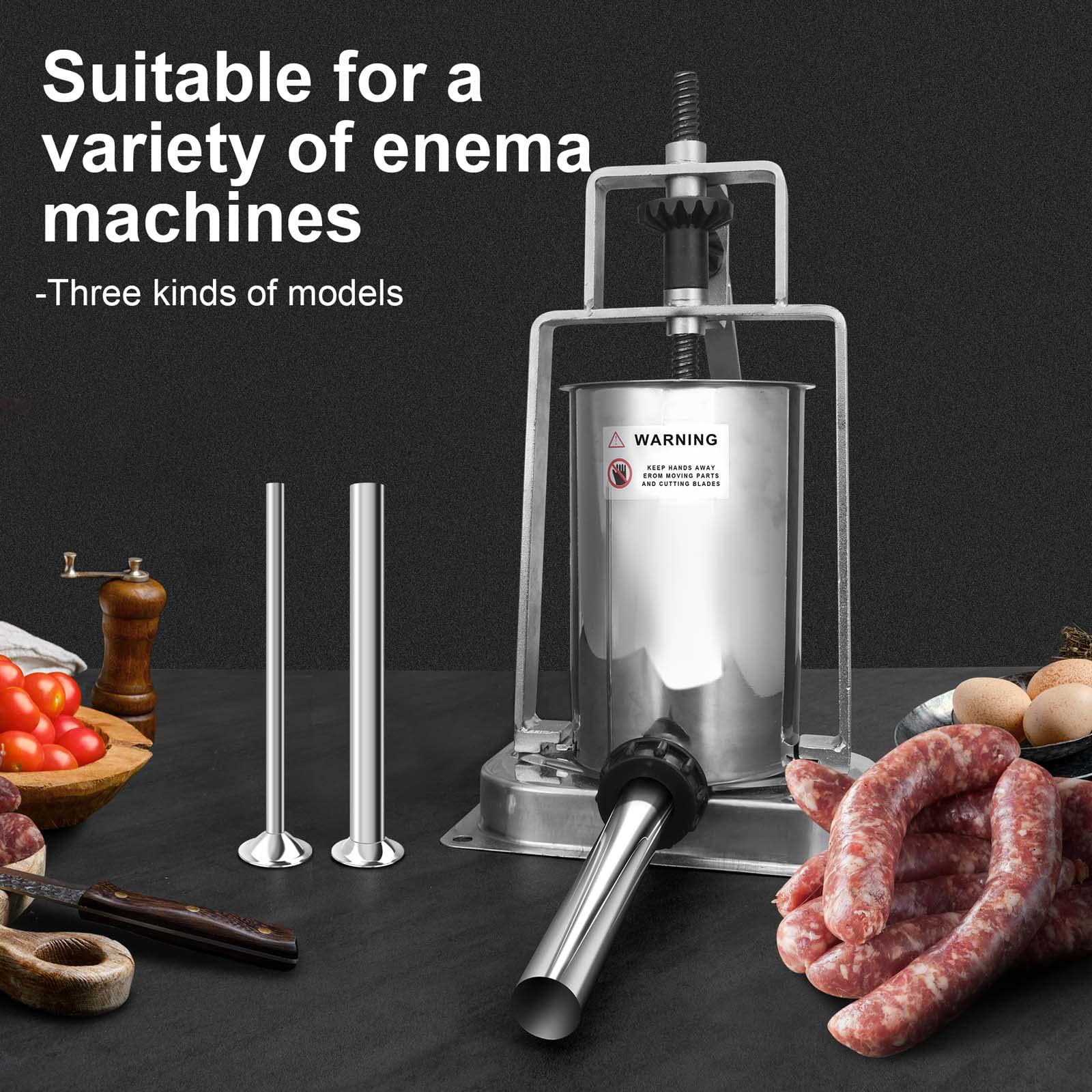 Wutfly 19mm tube offers balanced sausage yields and smooth filling.