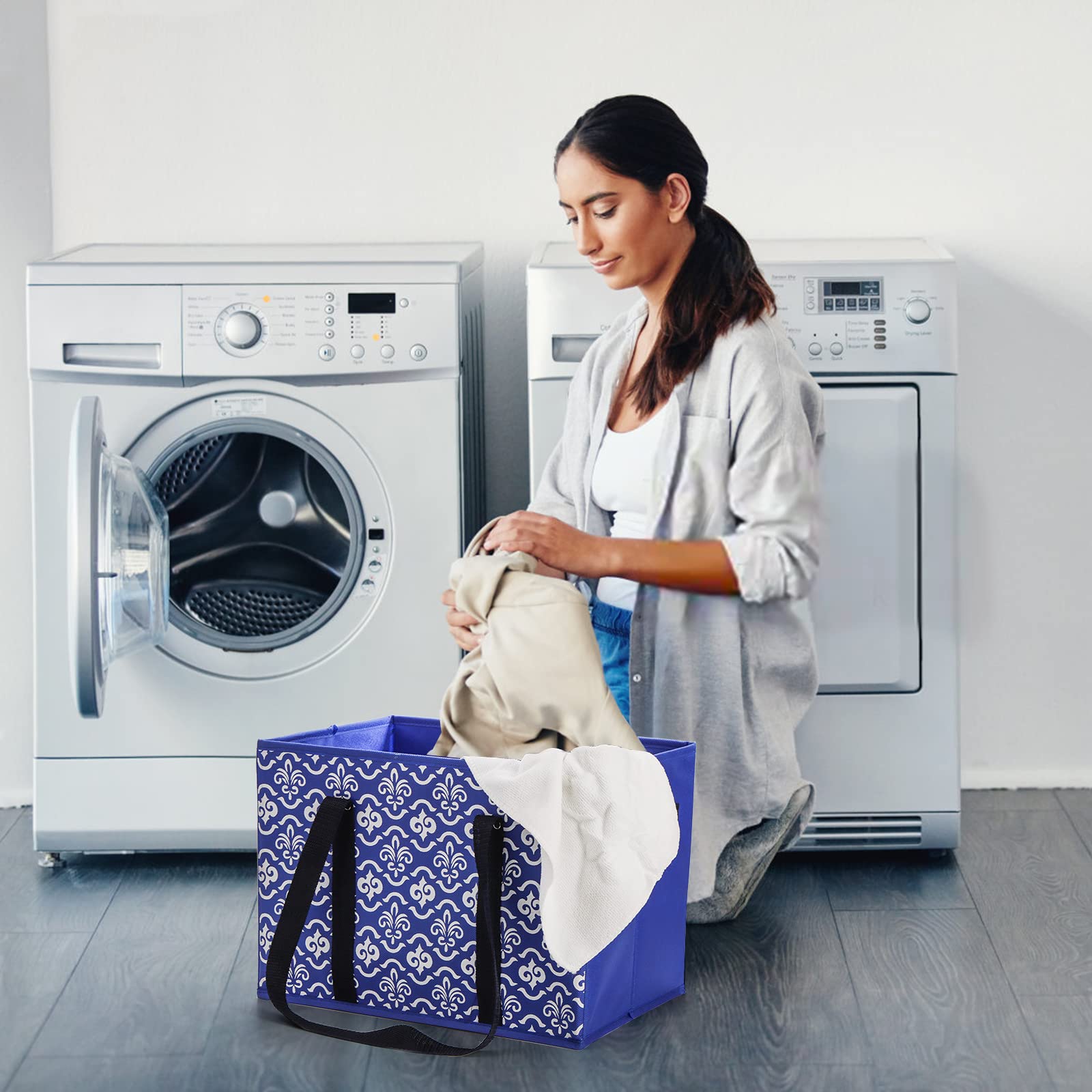 WUWEOT water-resistant tote bags ideal for outdoor shopping and damp produce