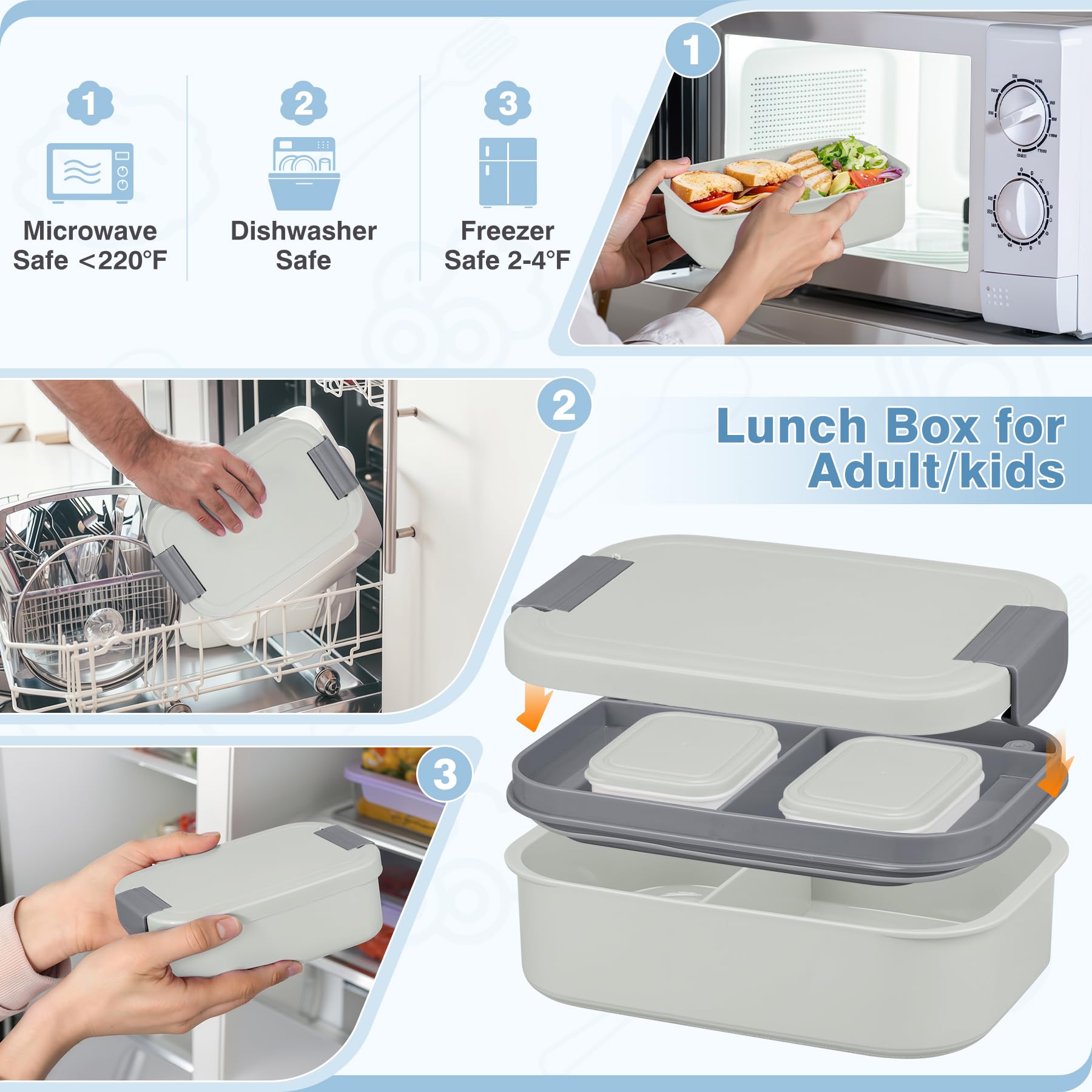 WyfKyd all-in-one meal set ready for school, work, or travel