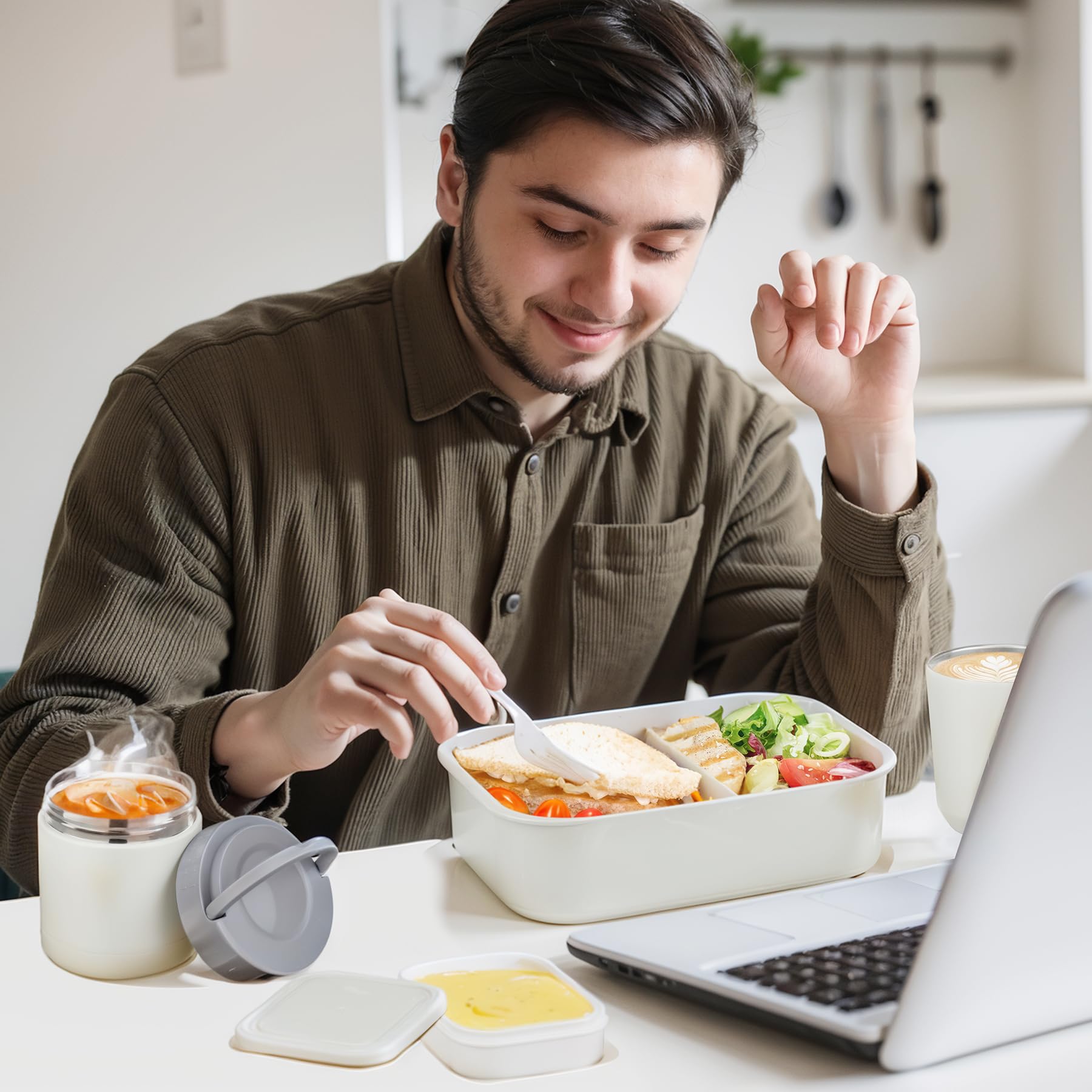 WyfKyd microwave-safe bento set simplifies reheating and cleaning