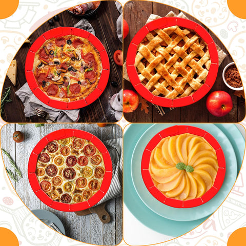 WYMECT shield protects crust edges for evenly baked pastries.