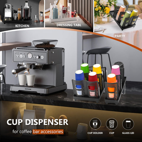 Wymulot thickened HDPE material for durable cup storage