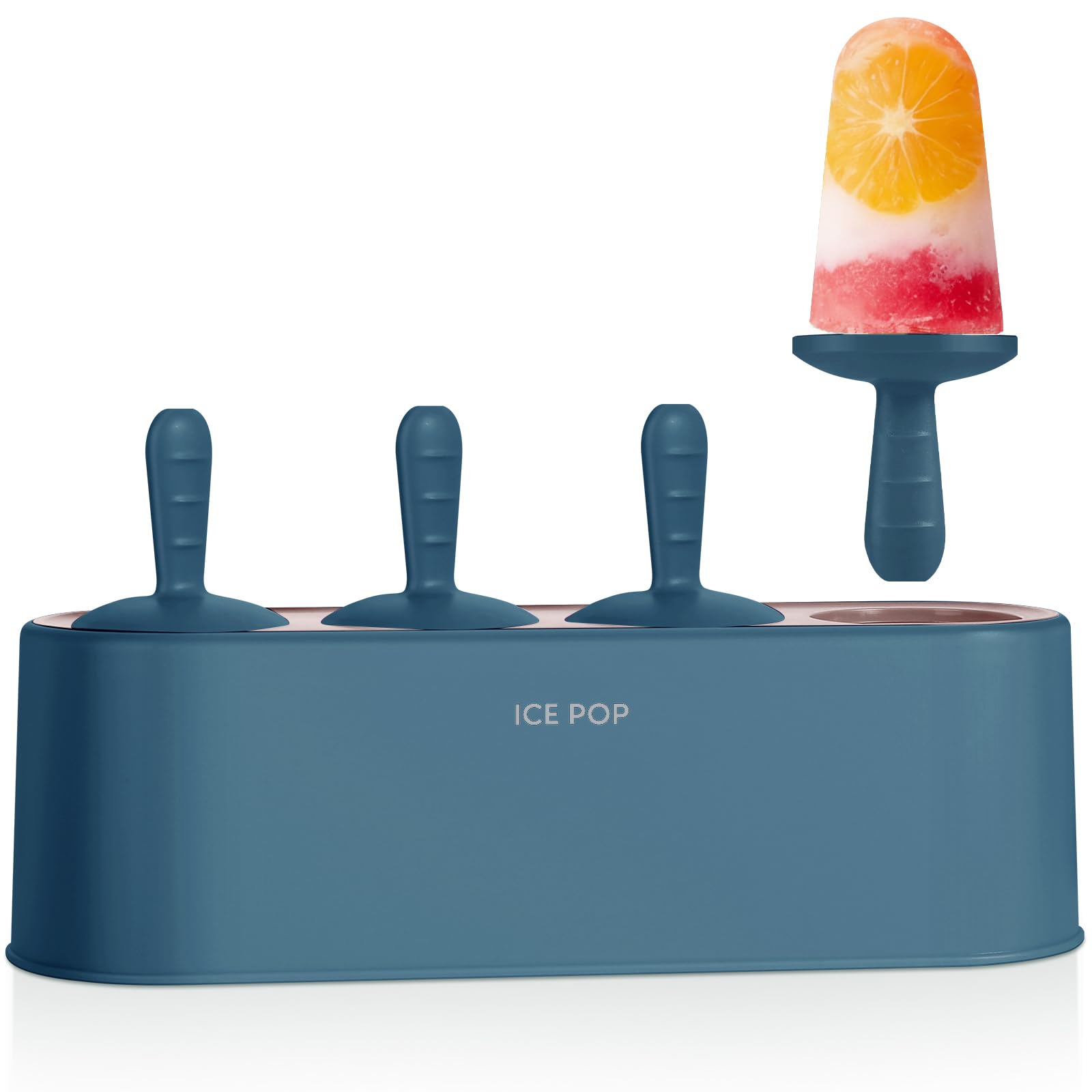 WYOK popsicle mold blue IcyClassic for easy release.