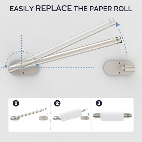 Close-up of WZKALY pivoting two-post design for easy use.