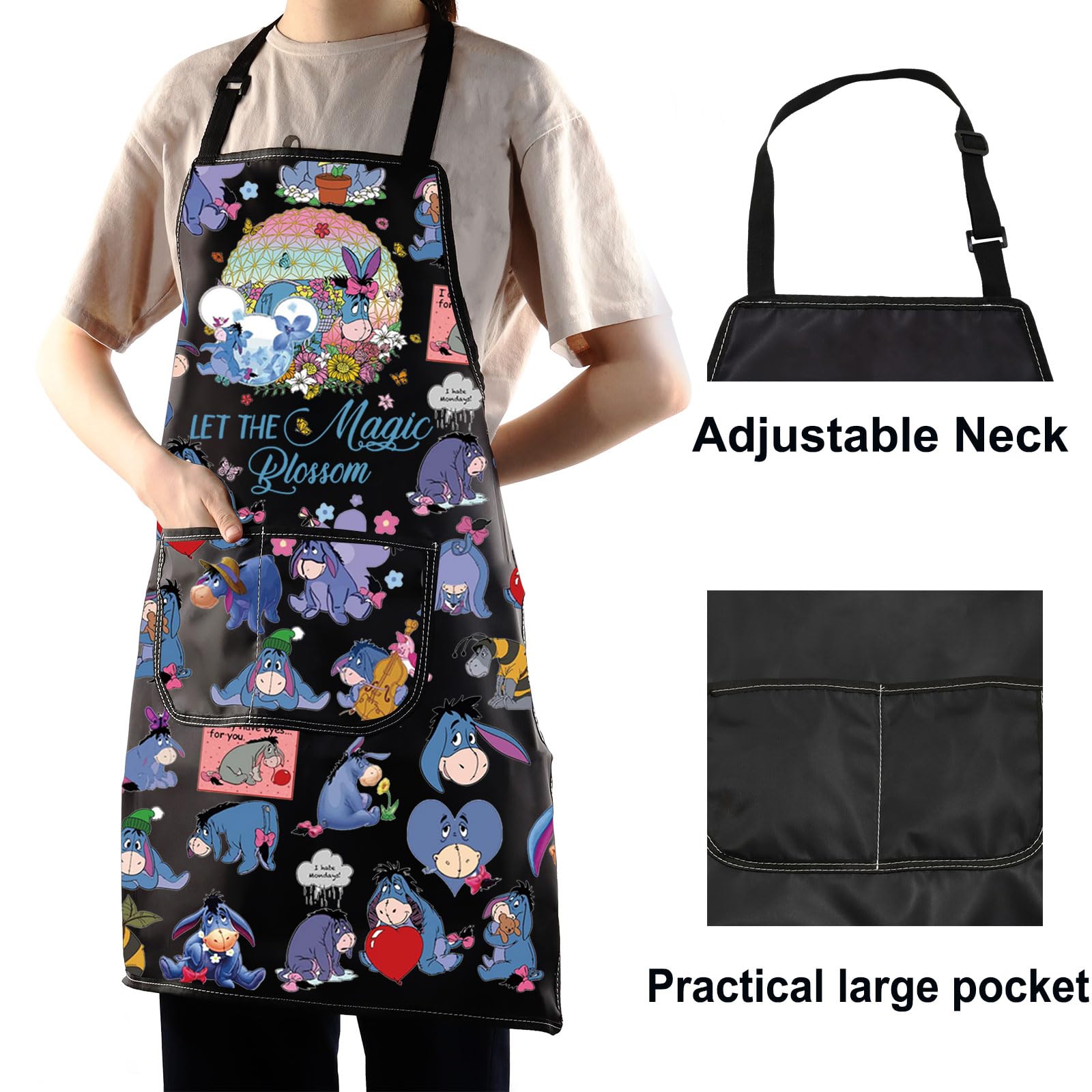 WZMPA Donkey Apron large pockets hold phones and tools within easy reach.