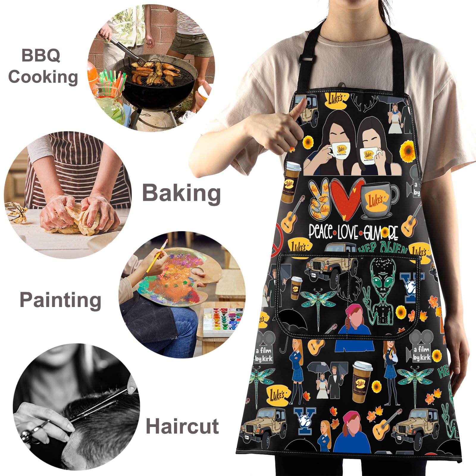 WZMPA Luke's Diner stylish patterns add kitchen flair