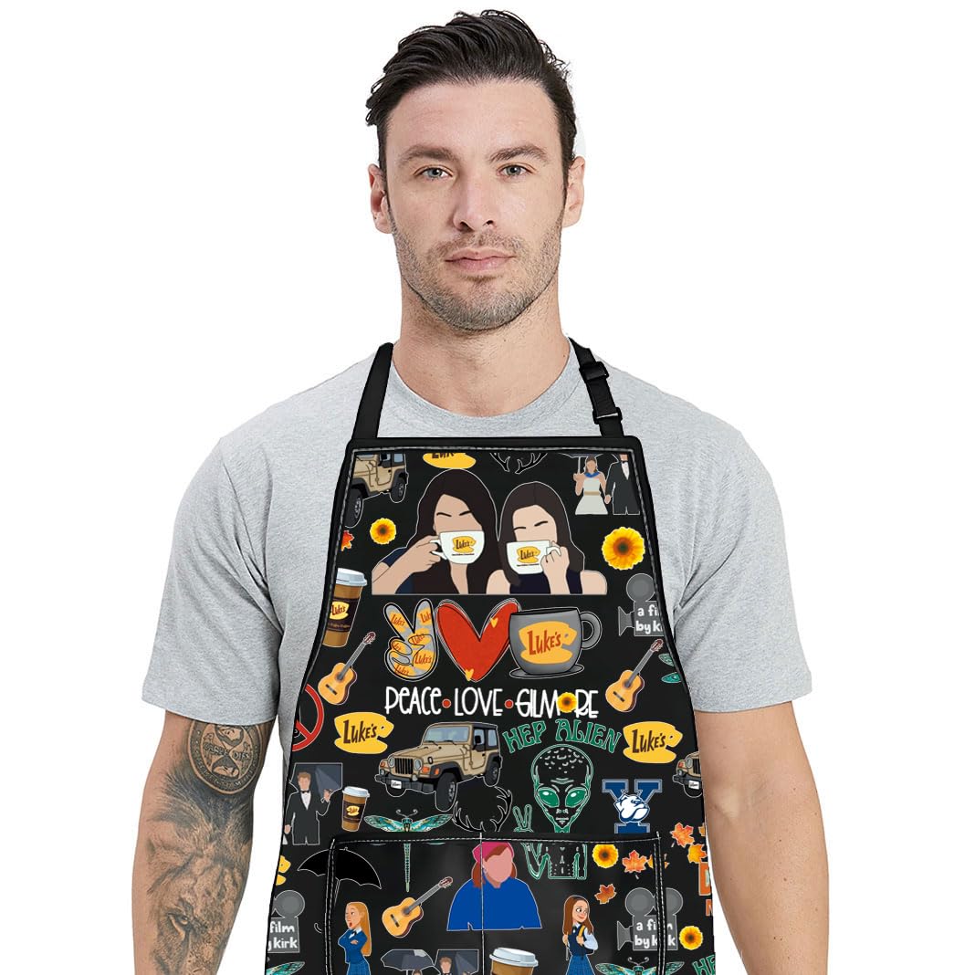 WZMPA Luke's Diner apron makes a thoughtful gift for occasions