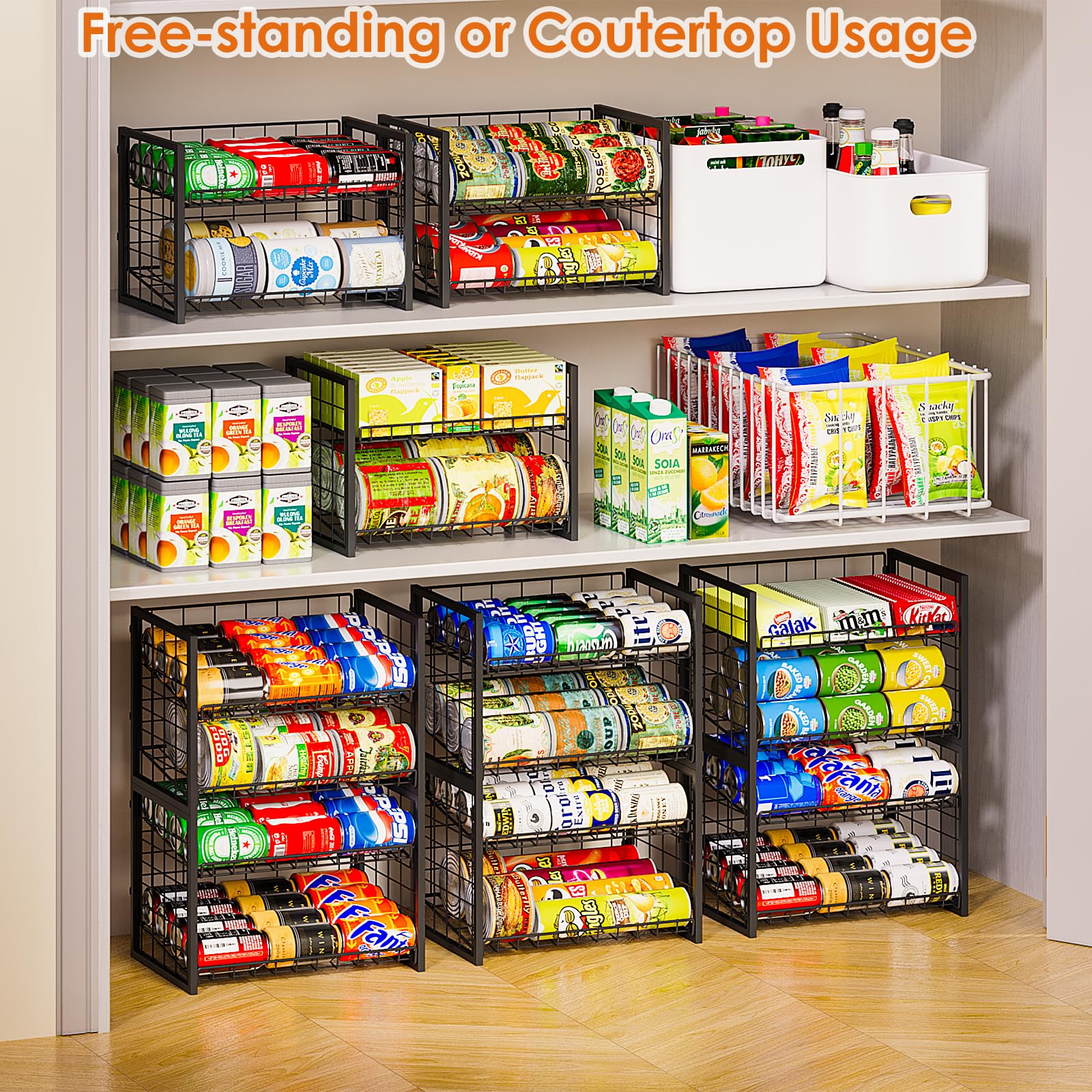 X-cosrack compact dimensions fit most cabinets.