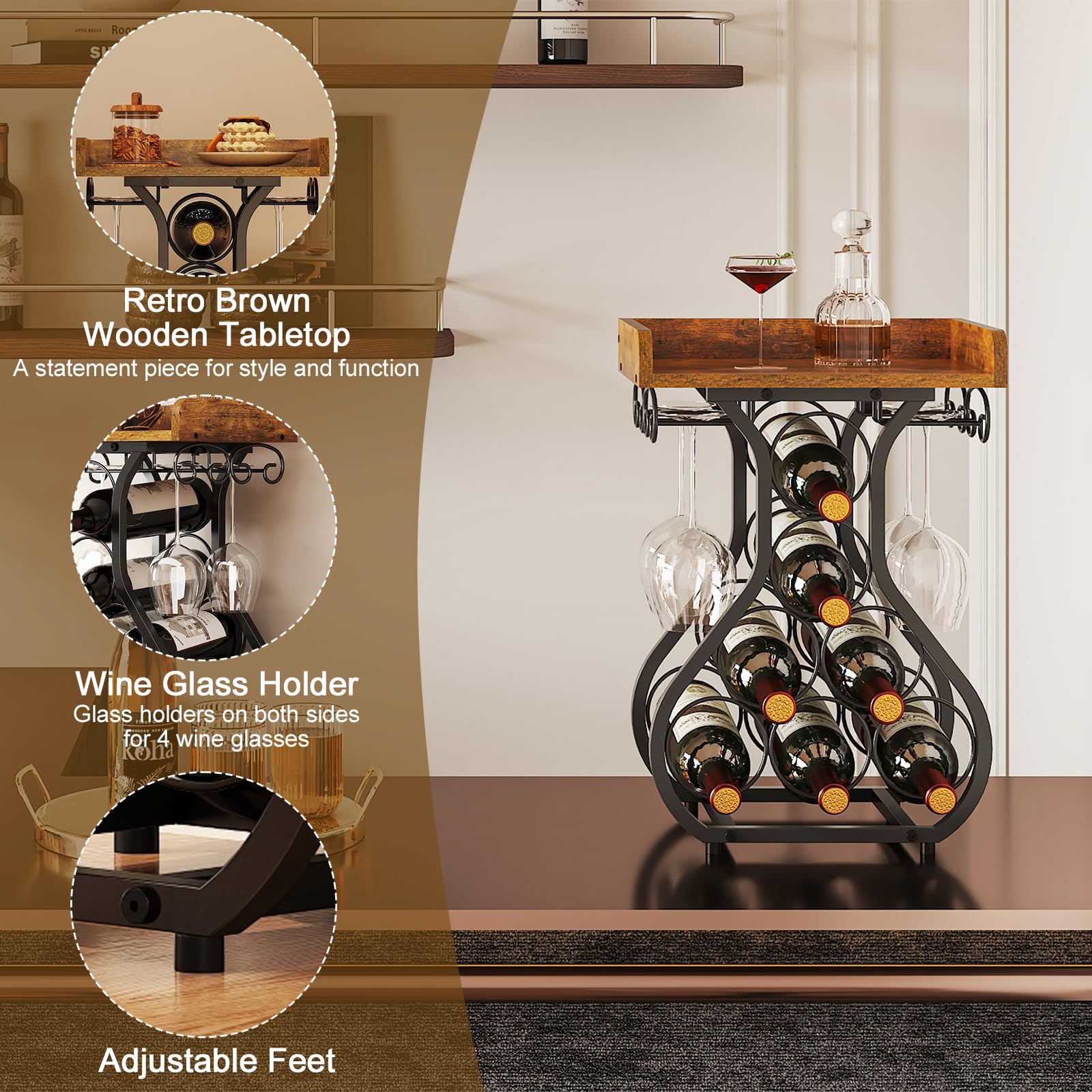 X-cosrack compact kitchen-dining-room display for small spaces