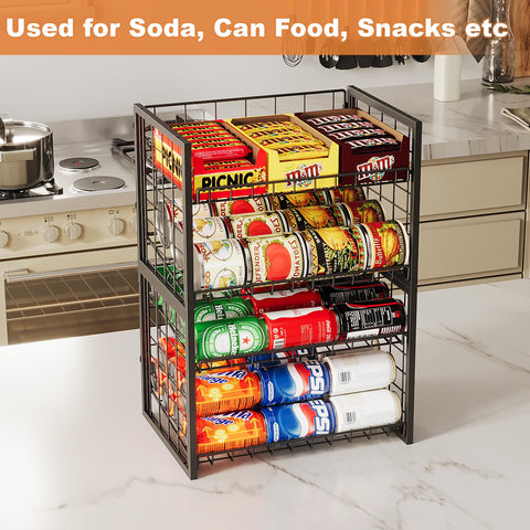 X-cosrack open design enables smooth FIFO rotation.
