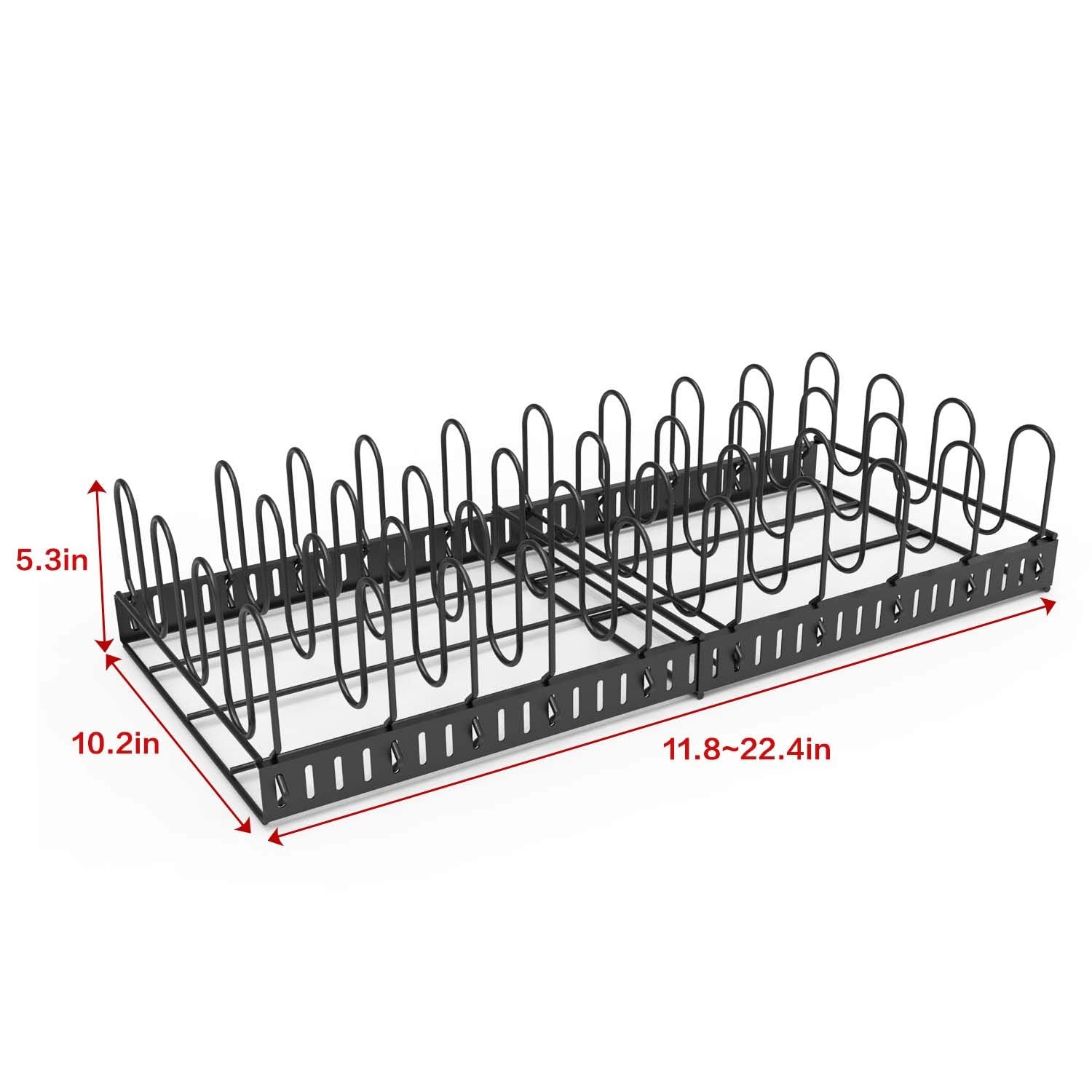 X-cosrack large-capacity lid storage keeps kitchen organized