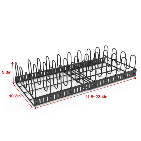 X-cosrack large-capacity lid storage keeps kitchen organized