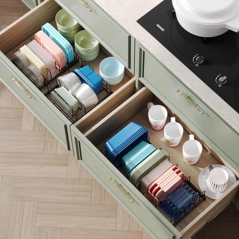 X-cosrack lid organizer sturdy carbon steel for durable daily use