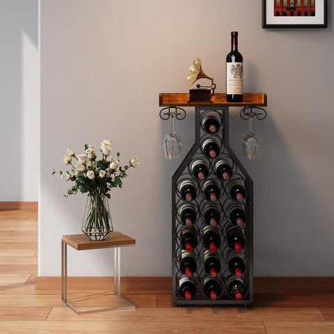 X-cosrack mini bar table top surface ideal for pouring.