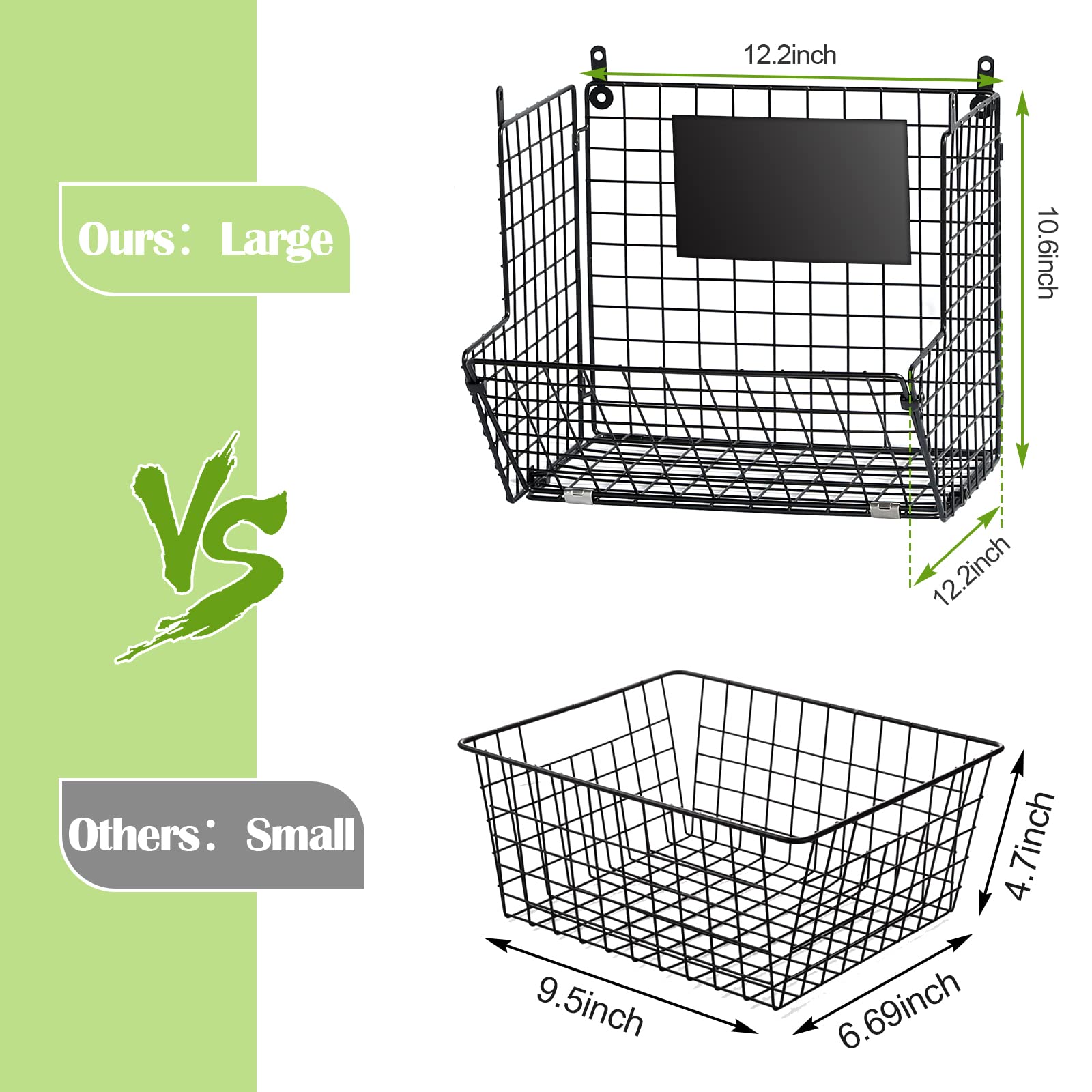 X-cosrack space-saving design helps maximize small kitchen areas.