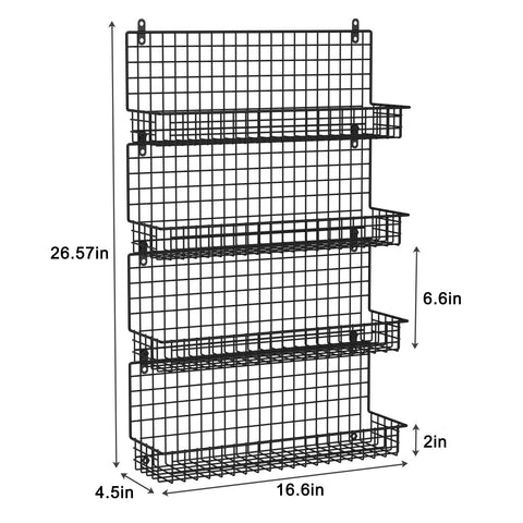 X-cosrack stackable design adapts to space; adjust height to fit items